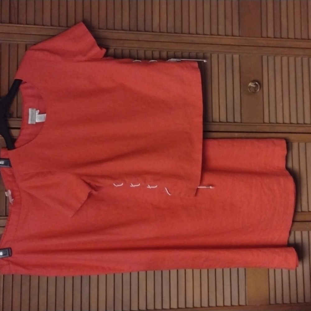Women's Coldwater Creek 2 Piece Dress Red Size 12